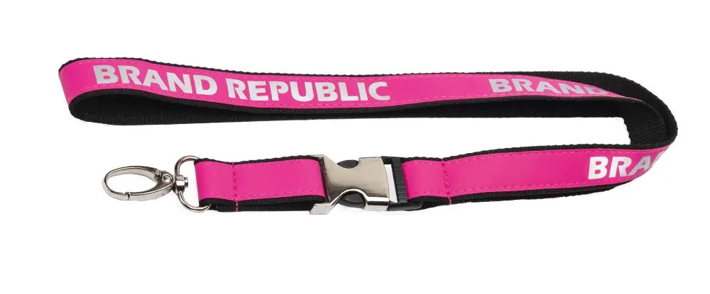 2-in-1 Polyester Lanyards with TPU Material - Thumbnail 2
