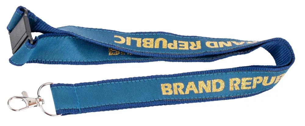 Lurex Embroidered Lanyards - Thumbnail 2