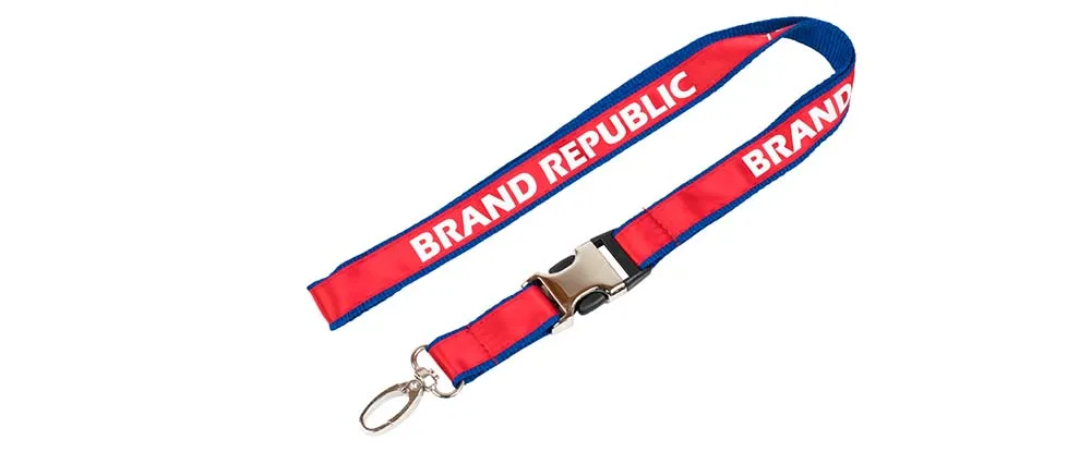 Double-Layered Screen-Printed Lanyards - Thumbnail 2