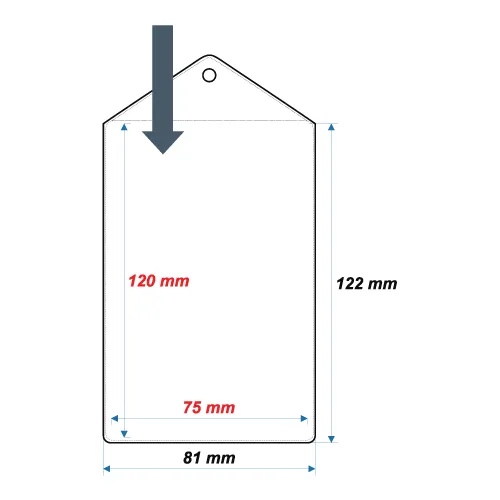 Soft ID Card Holder ID24 - 120x75 mm - Thumbnail 2