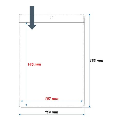 Soft ID Card Holder ID45 - 145x107 mm - Thumbnail 2