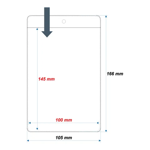 Soft ID Card Holder ID47 - 145x100 mm - Thumbnail 2
