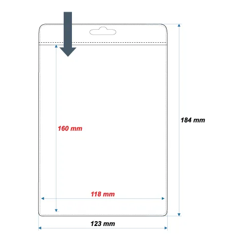 Soft ID Card Holder ID50 - 160x118 mm - Thumbnail 2