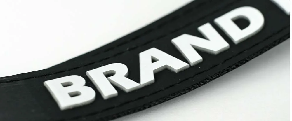 PU Leather Lanyards with 3D Logo - Thumbnail 2