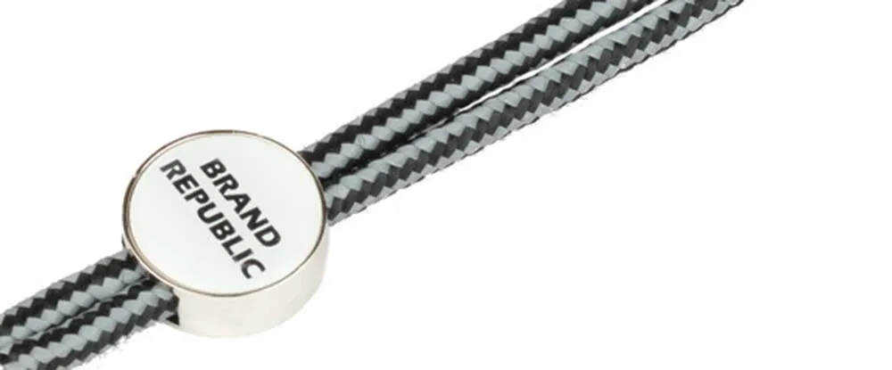 Woven Lace Reflective Lanyards - Thumbnail 3